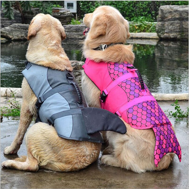 Dog Life Jacket Swimming Suit motives - Main Image