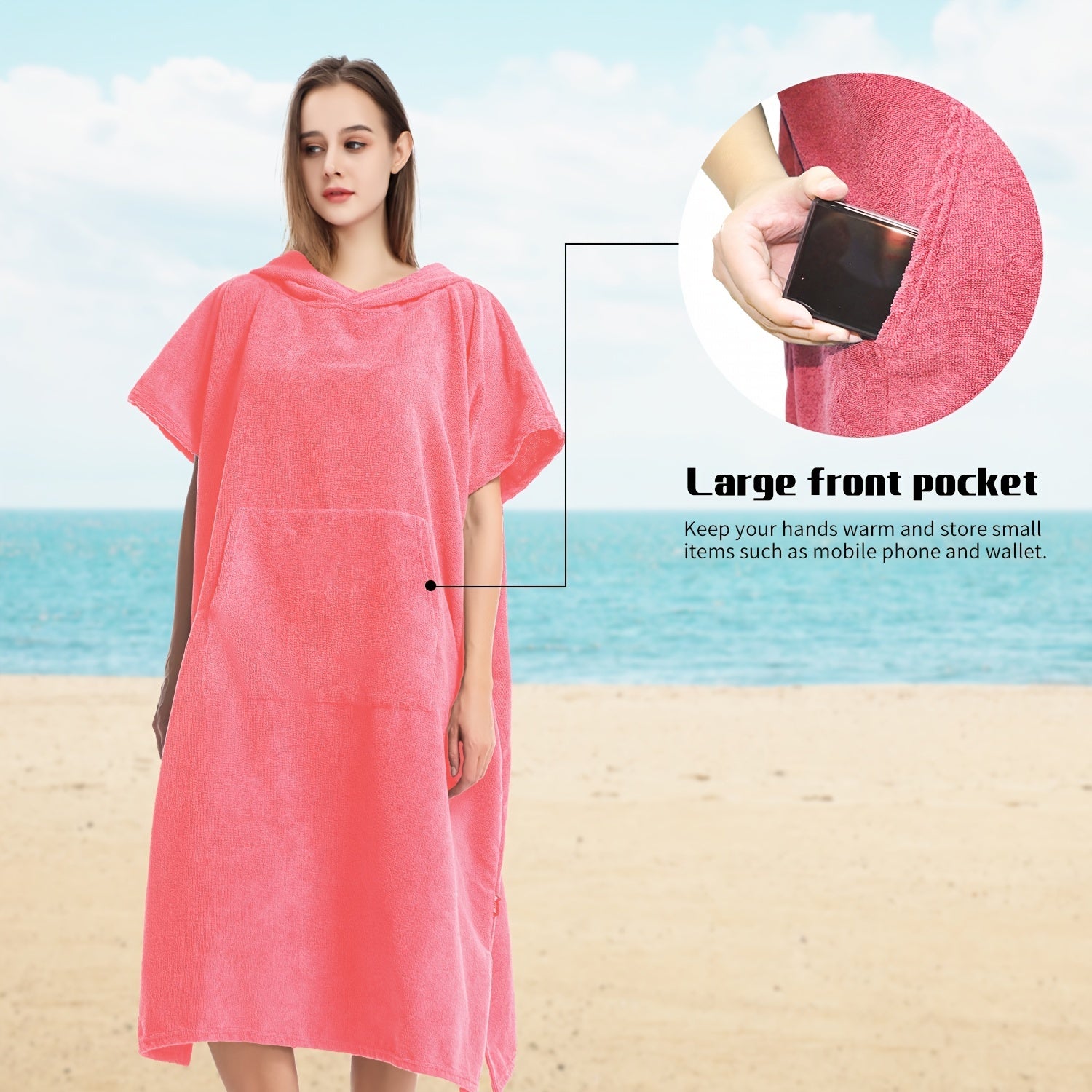 Beach Poncho: Quick Dry Hooded Towel Robe Diving Specials Shop Beach Poncho: Quick Dry Hooded Towel Robe Diving Specials Shop