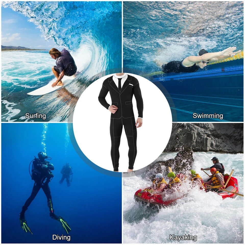 Wetsuit for Men Scuba Diving Suit Thermal Summer Warm Wetsuits Full Suit