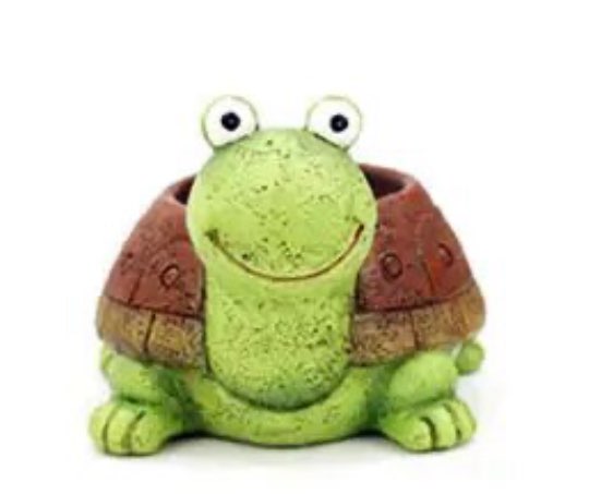 tortoise plant pot Turtle Plant Pot
