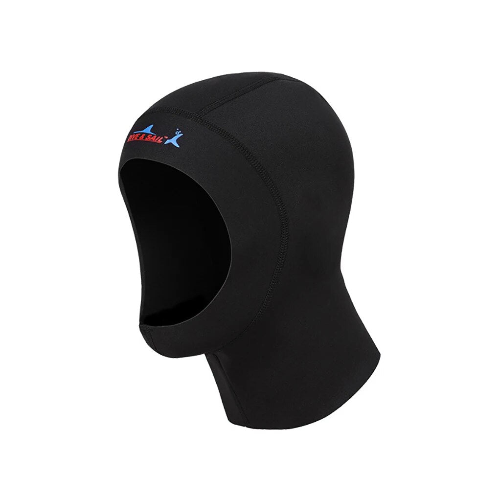 Wetsuit Hood 1mm Neoprene Diving Hood - Unisex Swim Cap For
