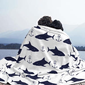 Comoda coperta da divano: stampa squalo martello – Diving Specials Shop