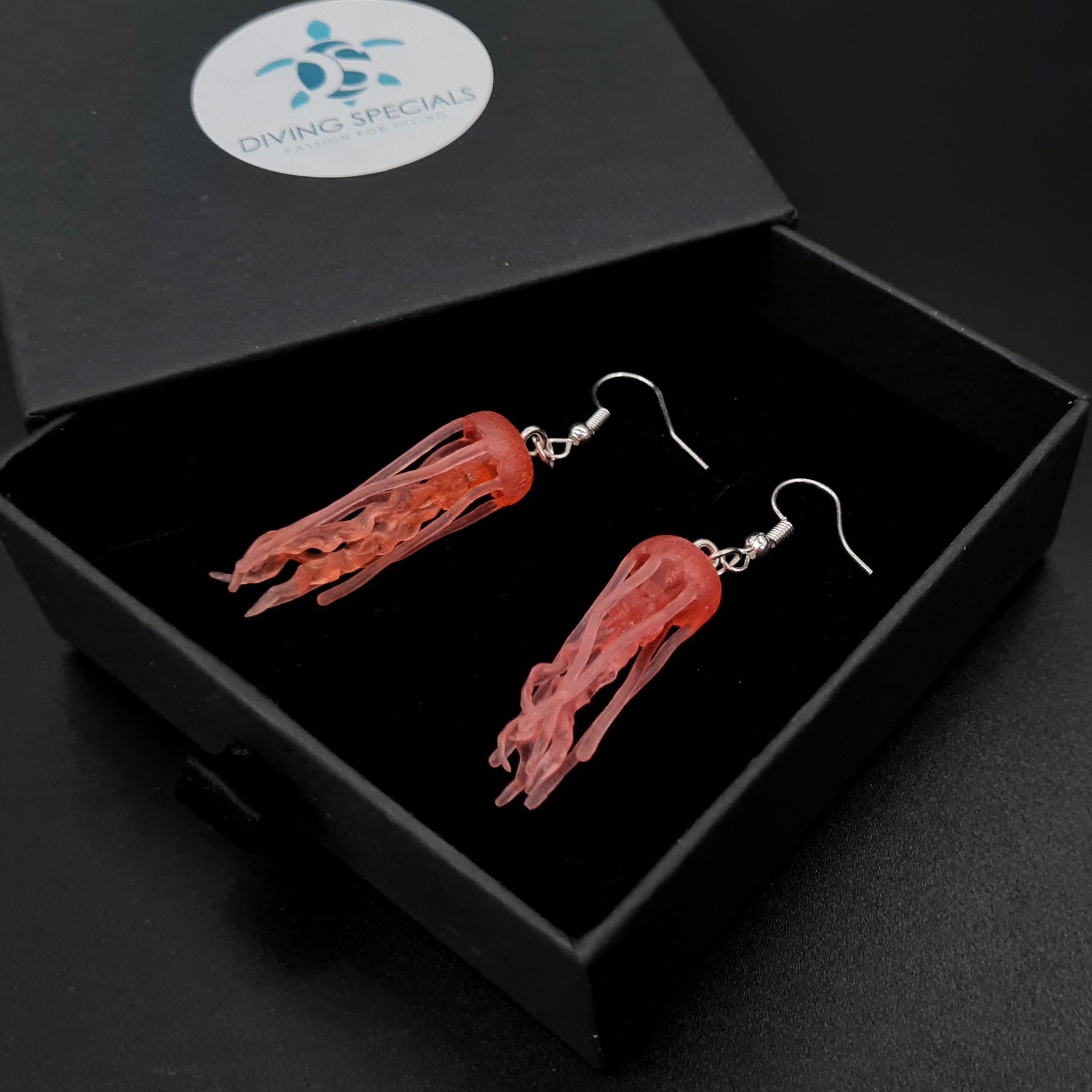 Jellyfish Pink Earrings