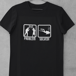black Scuba diving T-Shirt for Women | Scuba Diving, Problem Solved