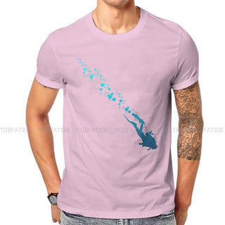 Scuba diving T-Shirt for Men | Blue ocean Diver