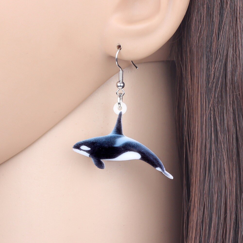 Orcas Whale Earrings – Diving Specials Shop