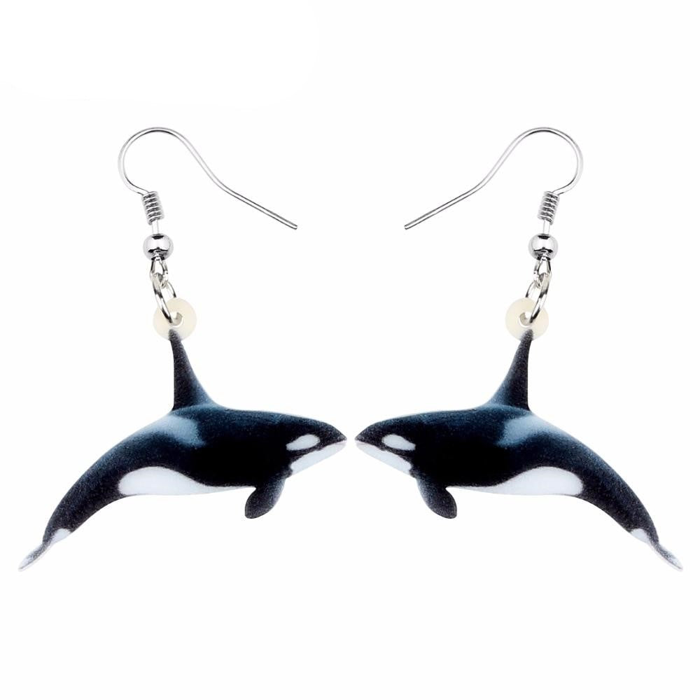 Orcas Whale Earrings – Diving Specials Shop