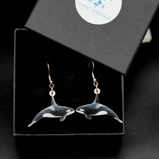 Orcas Whale Earrings