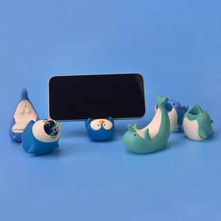 Supporto per telefono a forma di delfino stampato in 3D: organizer da scrivania - Italia Supporto per telefono a forma di delfino stampato in 3D: organizer da scrivania - Italia