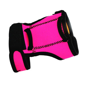 Detailed Shot of Pink Scuba Torch Holder Glove