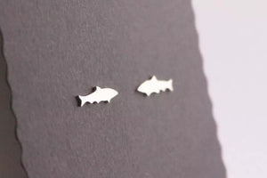 Shark Motive Stylish Earrings