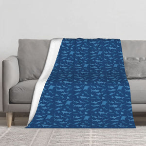 sofa throw blanket,  sofa blanket, cover sleeping blanket, Shark print blanket,  shark print,  shark blanket,  shark,  scuba gift, gift,  Christmas, gift diver , Children Blanket,  Blanket