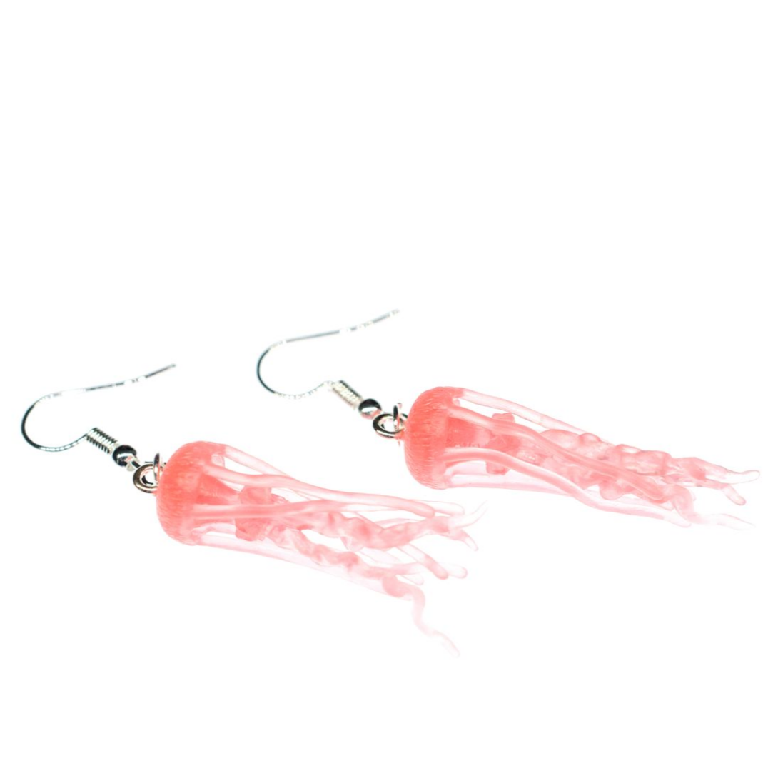 Jellyfish Pink Earrings
