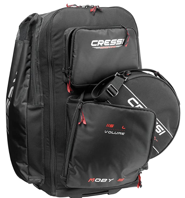 Cressi Regulator Bag in Backpack: Organized Diving Equipment Storage