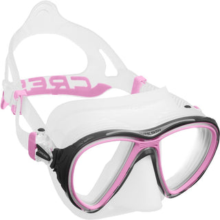 Cressi Quantum Dive Mask transparent pink