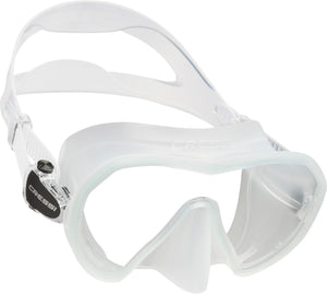 Cressi Z1: Frameless Apnoe & Scuba Dive Mask white