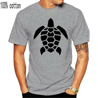 Men T-Shirt: Turtle Print