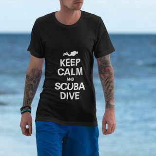 Scuba diving T-Shirt for Men | Keep Calm & Scuba Dive