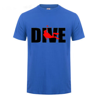 light blue Scuba diving T-Shirt for Men | Dive