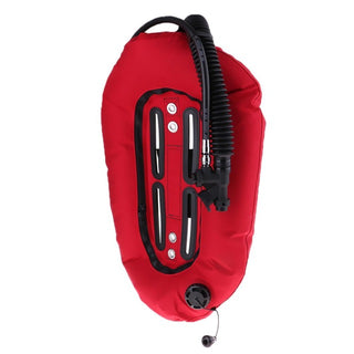Donut Wing Single Tank Cylinder BCD-red