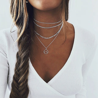 Wave Silver Necklace