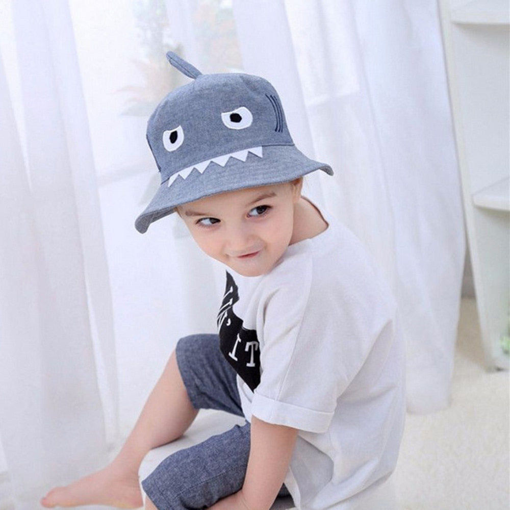 Cap Shark Summer Boy, Fish Bucket Hat, Baby Shark Cap, Baby Shark Hat