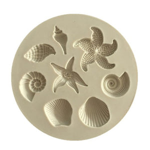 Cake Mold: Sea shells