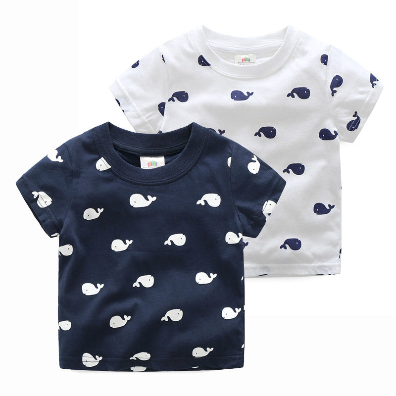 Cute Boy Whale Shirts (2-10 Years) – Diving Specials Shop