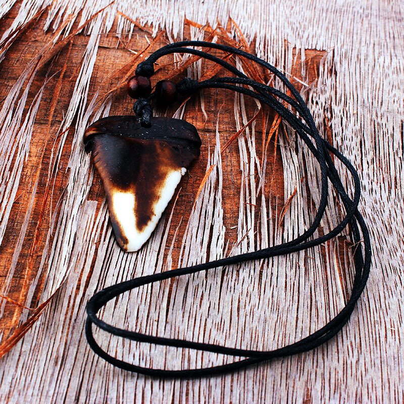Collana Denti di Squalo - 2 Pezzi Collana Uomo e Donna Lunga Collana Denti di Squalo - 2 Pezzi Collana Uomo e Donna Lunga