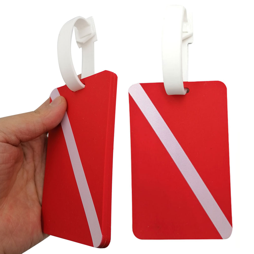 Scuba luggage tags silicone – Diving Specials Shop
