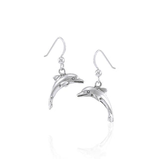 Dolphin Silver Earrings